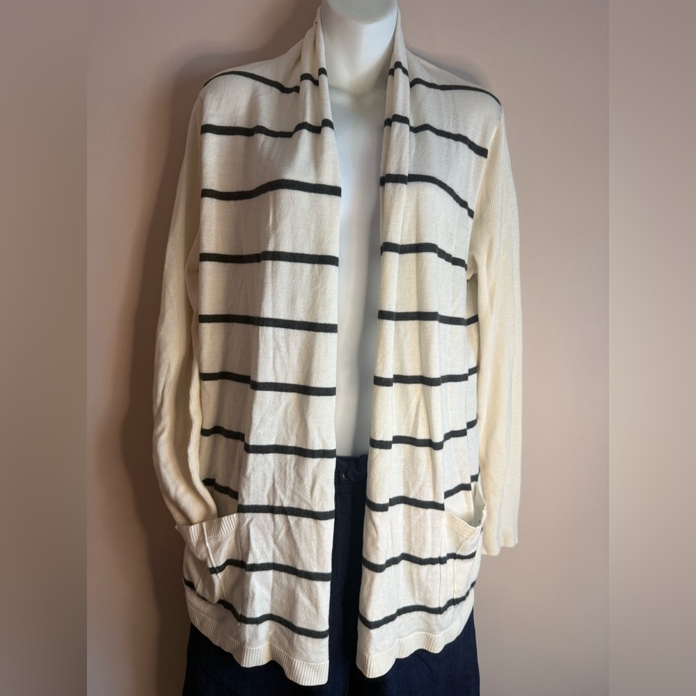 Eddie Bauer Striped Cardigan
